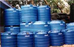 Classic Brand Blue Water Tanks